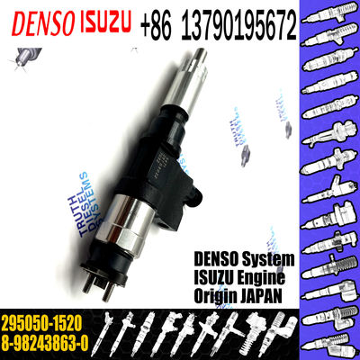 diesel fuel injector nozzle 8-98243863-0 295050-1520 8-98243863-1 injector for ISUZU 4HK1 common rail injector