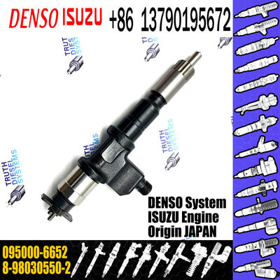 Huida Diesel Engine fuel injector 095000-6652 8-98030550-2 095000-8630 8-98139816-0 Original