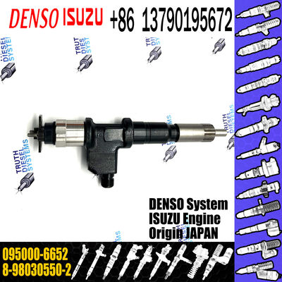 Huida Diesel Engine fuel injector 095000-6652 8-98030550-2 095000-8630 8-98139816-0 Original