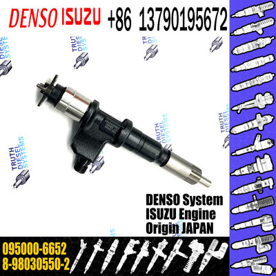 Huida Diesel Engine fuel injector 095000-6652 8-98030550-2 095000-8630 8-98139816-0 Original