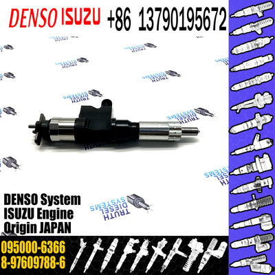 Diesel Common Rail Fuel Injector 8-97609788-6 095000-6366 095000-6363 For Denso ISUZU
