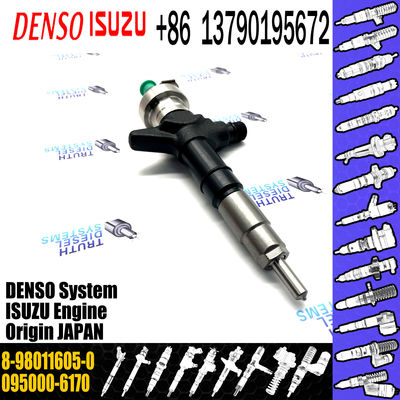 Common Rail Fuel Injector 095000-6170 For Engine ISUZU D-MAX 4JJ1 8-98055863-0 8-98011605-0