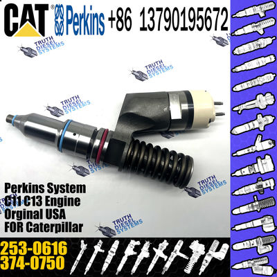 Machinery Engine Parts Cummins fuel injector 2530616 3740750 253-0616 Cummins C15 C13 2530616 3740750 253-0616