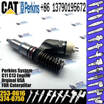 Machinery Engine Parts Cummins fuel injector 2530616 3740750 253-0616 Cummins C15 C13 2530616 3740750 253-0616