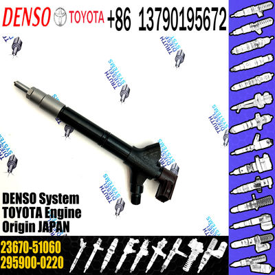 New Piezo Fuel Injector 295900-0300 295900-0220 2367051060 23670-51060 for TOYOTA 23670-59045