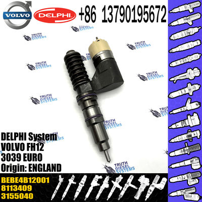 3155040 New Diesel Fuel Injector VOL FH12 3039 EURO 3155040 BEBE4B12001, 3155040 8113409