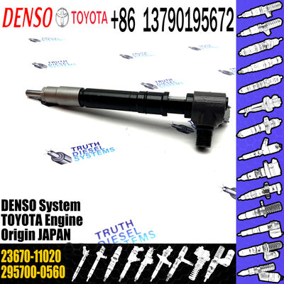 Injector 295700-0120 295700-0530 295700-0560 295700-0090 For TOYOTA HILUX REVO 23670-11020