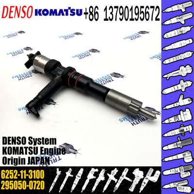 Good Quality common rail injector 295050-0720 6252-11-3100 For KOMATSU