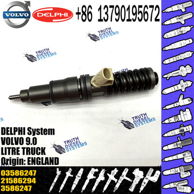 Diesel Fuel Injector 21586294 BEBE4C15001 BEBE4C10001 03586247 3586247 E1 for VOL 9.0 LITRE TRUCK