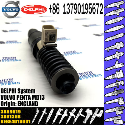 High Quality Diesel Fuel Injector 3801368 3889619 BEBE4D18001 For VOL PENTA MD13