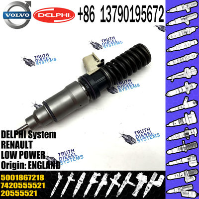 New Diesel Engine Fuel injector 20555521 5001867218 7420555521 21028880 for VOL BEBE4D MD11