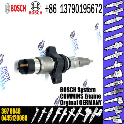 Common rail injector diesel pump nozzle 4930440 5254684 3976646 0445 120 069 0445120069 for diesel fuel engine parts