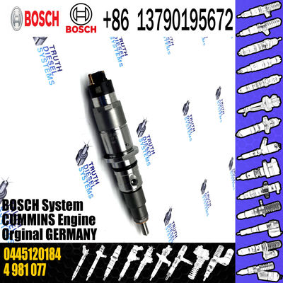 Common Rail Diesel Fuel Injector 0445120184 FOR CUMMINS 4981077 5253221 0445120071
