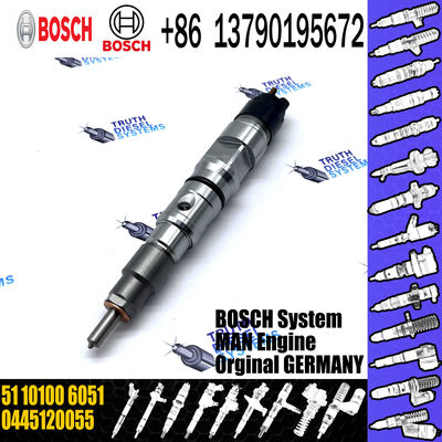 Common Rail Fuel Injector 0445120052 0445120053 0445120055 for 51101006051 Diesel Engine