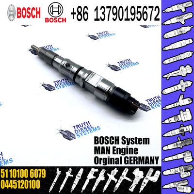 51101006079 common rail injector 0445120219 51101006127 for MAN TGA TGL TGX 12.4D diesel injector nozzle 0445120219