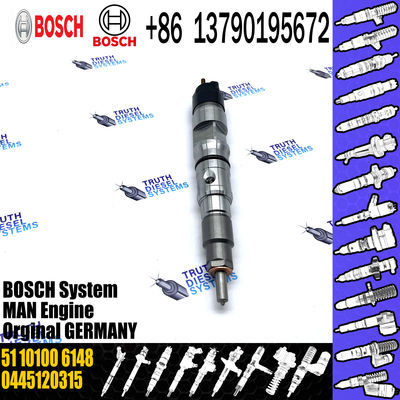Common Rail Diesel Fuel Injector 0445120315 0 445 120 315 51101006148 with Nozzle DLLA153P2283