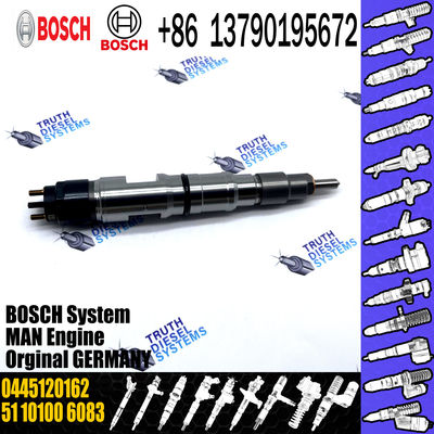 Common rail fuel injector 51101006083 0445120162 for MAN truck TGM TGL