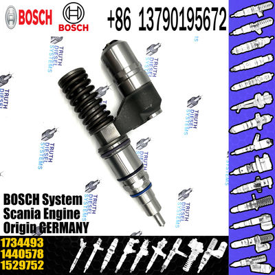 Common rail diesel engine parts fuel injector 1734493 diesel fuel injector 1734493 for SCANIA