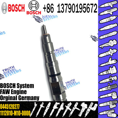 common rail fuel injector 0445 120 277 0445120277 0445120397 for FAW Tin firewood 6cyl-6DM2-EU4