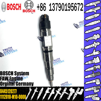 common rail fuel injector 0445 120 277 0445120277 0445120397 for FAW Tin firewood 6cyl-6DM2-EU4