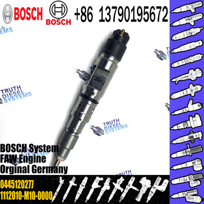 common rail fuel injector 0445 120 277 0445120277 0445120397 for FAW Tin firewood 6cyl-6DM2-EU4