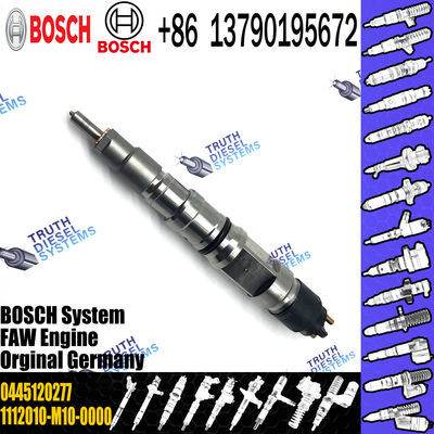 common rail fuel injector 0445 120 277 0445120277 0445120397 for FAW Tin firewood 6cyl-6DM2-EU4