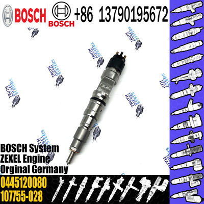 High Quality Diesel Fuel Injector 65.10401-7004A 0445120080 For DAEWOO DOOSAN DL06S