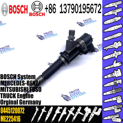 Diesel inyector Common Rail Fuel Injector 0445120072 For MITSUBISHI FUSO TRAUCK 4M50 ME225416