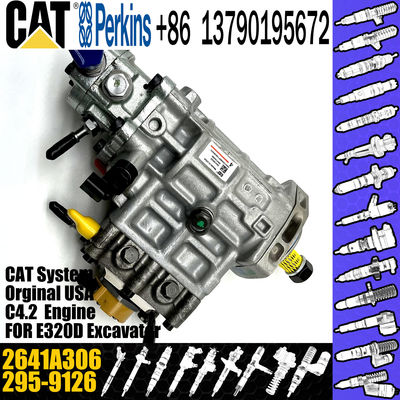 Huida C6.4 Engine Fuel Pump 295-9126 326-4635 2641A306 With Genuine Packing
