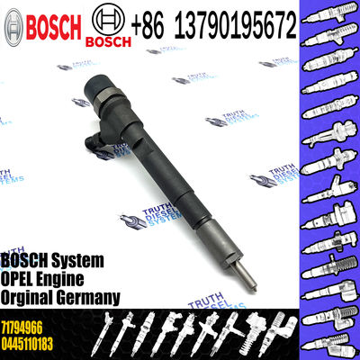 diesel fuel injector 0445110183 OE 55197875 55197124 71794966 for engine model Z13DTJ Z13DTH