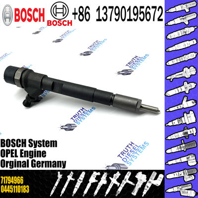 diesel fuel injector 0445110183 OE 55197875 55197124 71794966 for engine model Z13DTJ Z13DTH