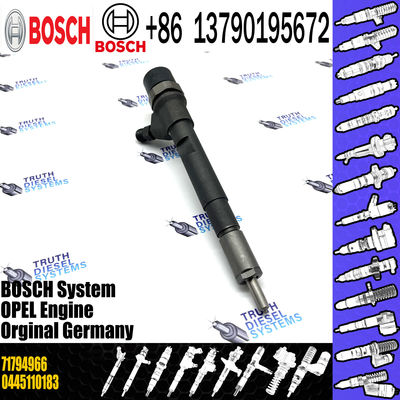 diesel fuel injector 0445110183 OE 55197875 55197124 71794966 for engine model Z13DTJ Z13DTH