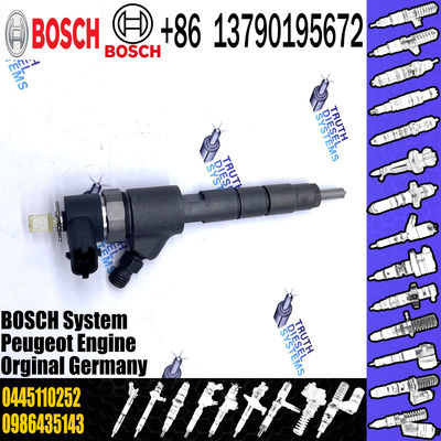 Diesel Engine Fuel Injector Assembly 0445110244 0445110251 0445110252