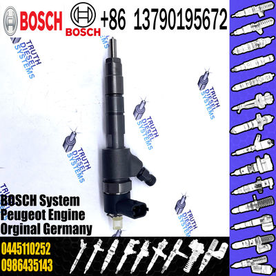 Diesel Engine Fuel Injector Assembly 0445110244 0445110251 0445110252