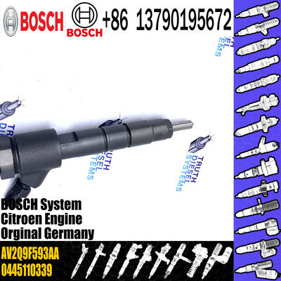 diesel fuel injector 0445110339 0986435172 OE 1980EJ AV2Q9F593AA 9687068980