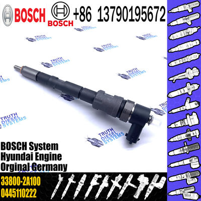 Fuel Injector Assembly 0 445 110 229/223 33800-2A100 0445110229 0445110223 Auto Fuel Injection