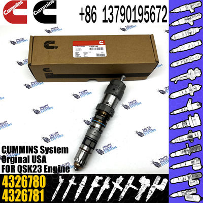 QSK23 QSK45 QSK60 Diesel Engine Common Rail Injector 4902828 4088428 4326780 4326781 4928346