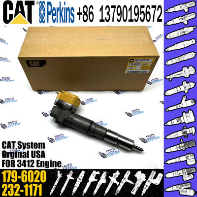 Diesel 3412E Engine Fuel Injector 174-7528 20R-4148 179-6020