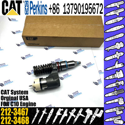 C10 Fuel Injector Assembly 203-7685 212-3467 212-3468 350-7555 317-5278 161-1785 10R-0967 10R-1259 10R-1258