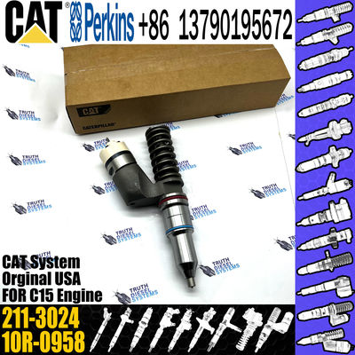 diesel injector assembly injector nozzle fuel injector C15 211-3024 2113024 10R8502 10R-0958