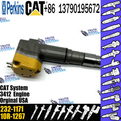 Diesel Common Rail Fuel Injector 232-1171 Rebuild Spare Parts Injection Nozzle 10R-1267 232-1183 232-1171