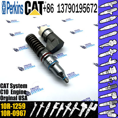 10R-1258 10R-1259 common rail excavator fuel injector for CAT C10 C12 engine injector 10R-1258 10R-1259