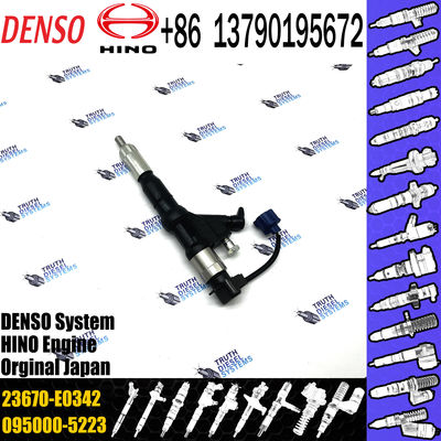 New Diesel Common Rail Fuel Injector 095000-5225 23670-E0341 095000-5226 23670-E0342 For HI-NO E13C Engine