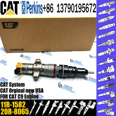 Fuel injector 267-9710 2679710 fuel common rail injector 242-0857 2420857 For CAT C9 11R-1582 11R1582