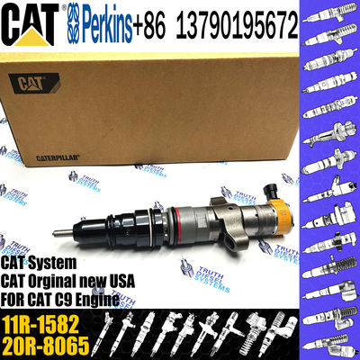 Fuel injector 267-9710 2679710 fuel common rail injector 242-0857 2420857 For CAT C9 11R-1582 11R1582