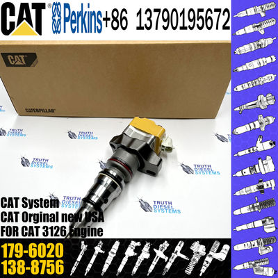 Fuel Injector 179-6020 138-8756 1OR-0781 222-5963 198-6877 222-5972 For Engine Caterpillar 3126B