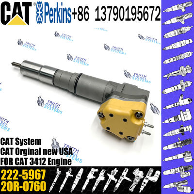 3412 Engine Diesel Fuel Injector 232-1183 4CR01974 169-7408 222-5967 232-1175 171-9704 196-1401 222-5966