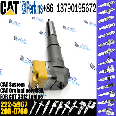 3412 Engine Diesel Fuel Injector 232-1183 4CR01974 169-7408 222-5967 232-1175 171-9704 196-1401 222-5966