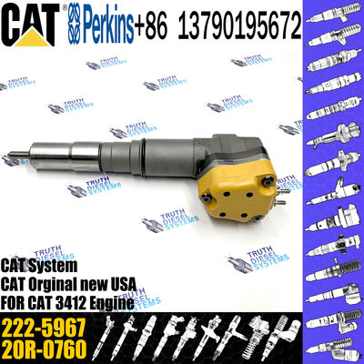 3412 Engine Diesel Fuel Injector 232-1183 4CR01974 169-7408 222-5967 232-1175 171-9704 196-1401 222-5966