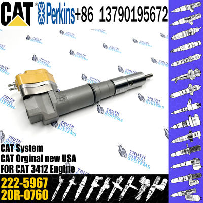 3412 Engine Diesel Fuel Injector 232-1183 4CR01974 169-7408 222-5967 232-1175 171-9704 196-1401 222-5966
